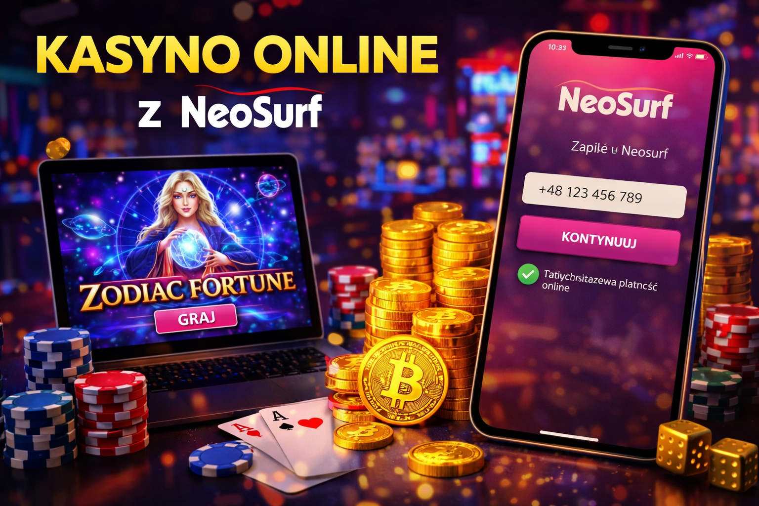 Kasyno online z NeoSurf