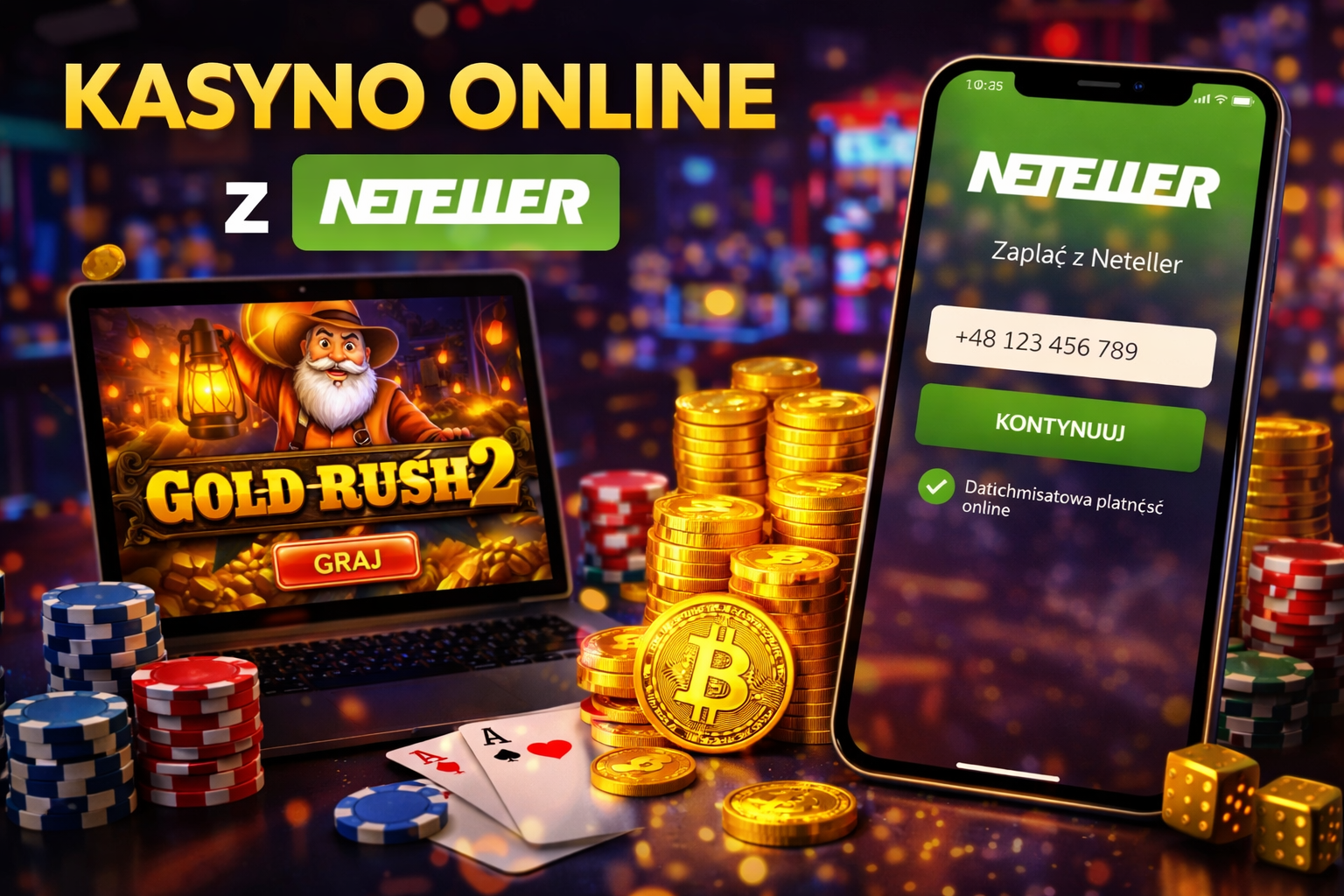 Kasyno online z Neteller