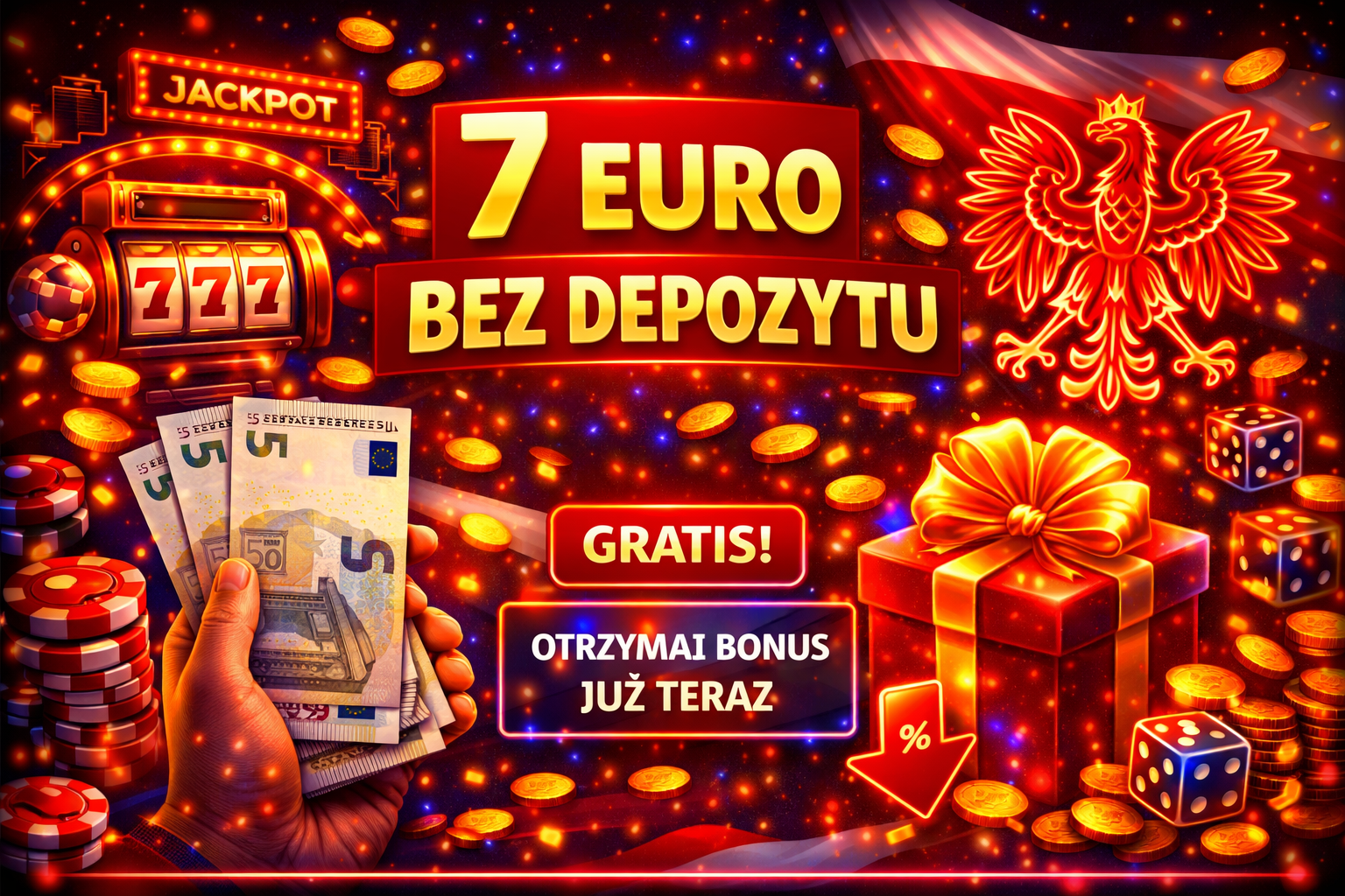 bonus 7 euro bez depozytu