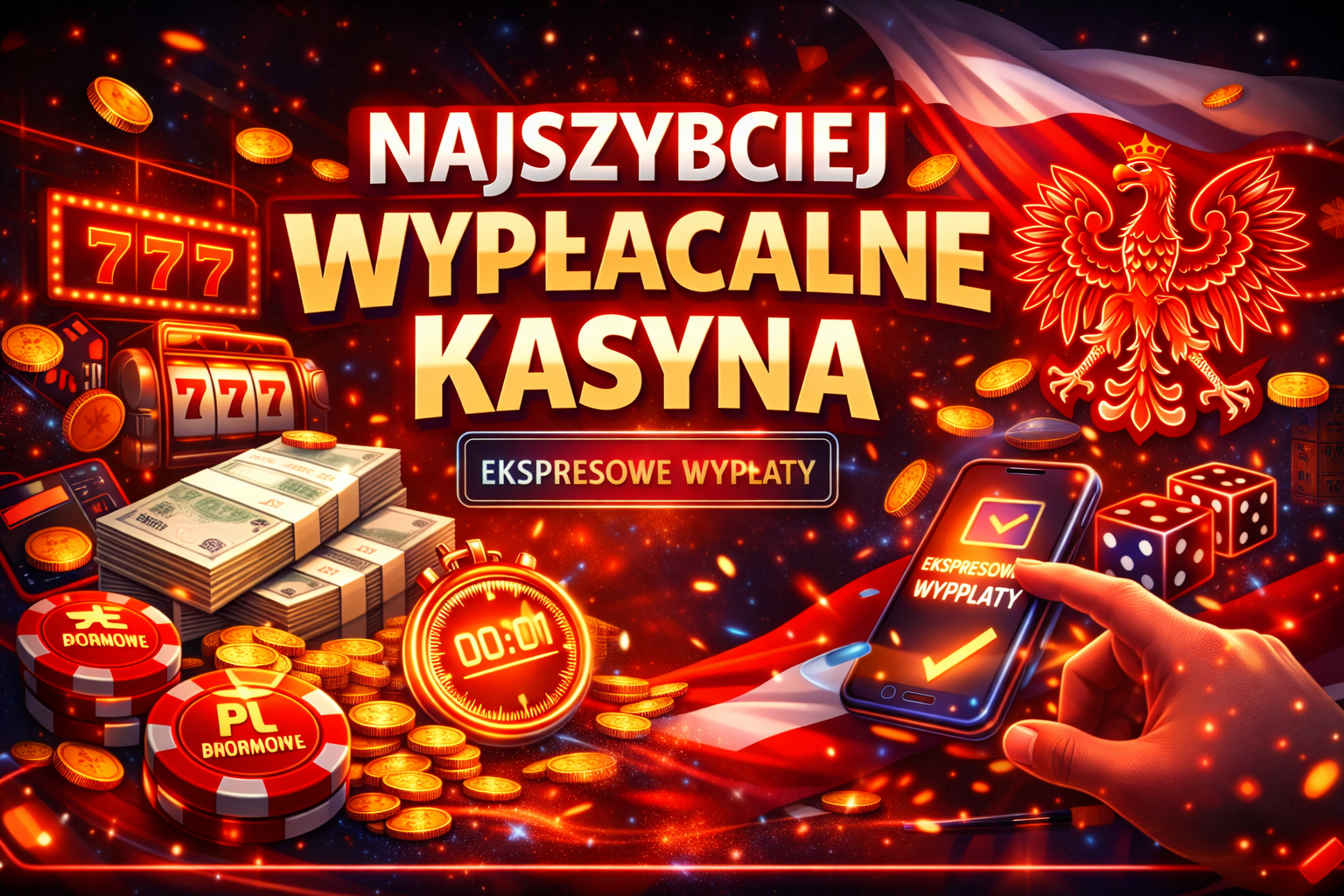 najszybciej wypłacalne kasyna